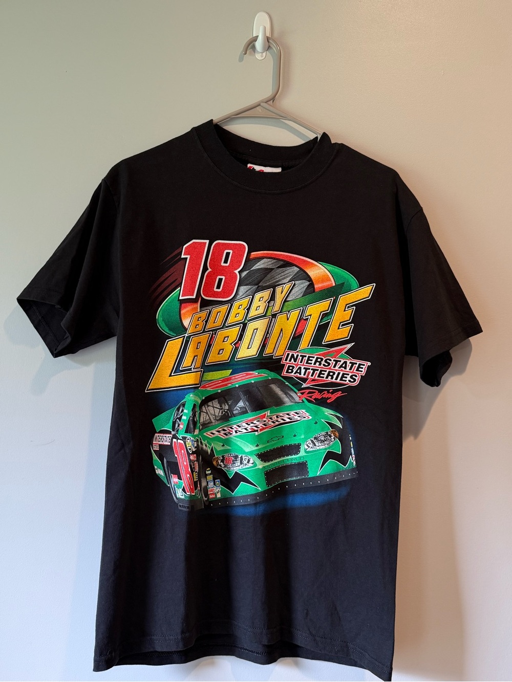Men’s Vintage 2005 ‘#18 Bobby LaBonte‘ NASCAR shirt